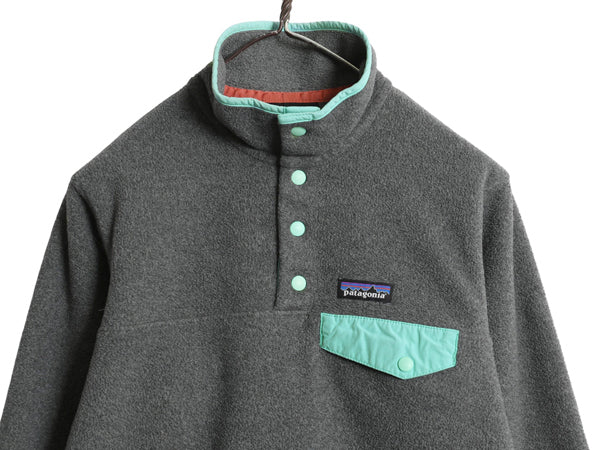 パタゴニア ライトウェイト シンチラ スナップT レディース XS 17年製 フリース プルオーバー ジャケット ブルゾン アウトドア ジャンパー