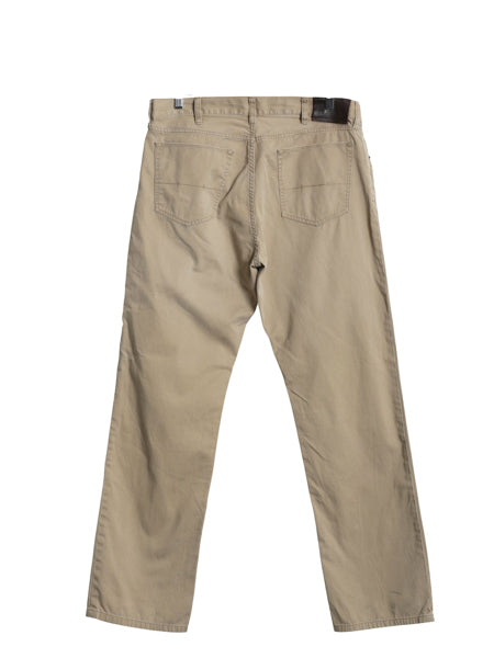 ポロ ラルフローレン チノ パンツ メンズ 36 32 / ノータック ストレート コットン チノパン ボトムス スラックス カーキ ベージュ TALON