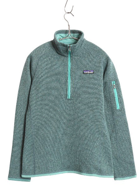 パタゴニア ベターセーター ハーフジップ レディース S / 18年製 アウトドア 裏起毛 フリース セーター プルオーバー ジャケット ブルゾン