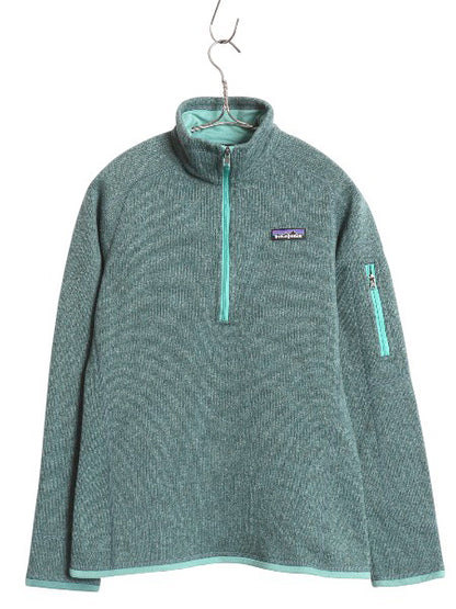 パタゴニア ベターセーター ハーフジップ レディース S / 18年製 アウトドア 裏起毛 フリース セーター プルオーバー ジャケット ブルゾン