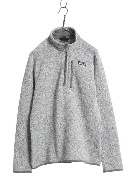 パタゴニア ベターセーター ハーフジップ メンズ S / 15年製 アウトドア フリース セーター 裏起毛 プルオーバー ジャケット ワンポイント