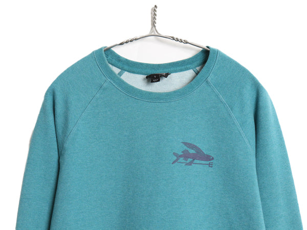 パタゴニア プリント スウェット レディース S アウトドア フライング フィッシュ グラフィック トレーナー 長袖 Tシャツ ロンT 裏起毛なし