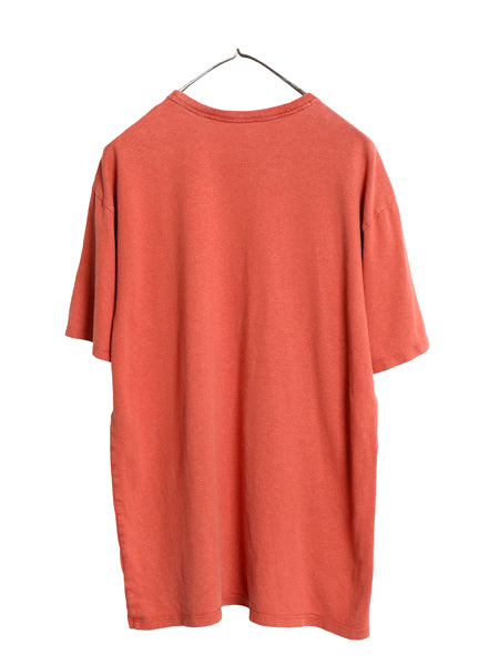 パタゴニア ポケット付き 半袖 Tシャツ メンズ L 程 / 19年製 アウトドア ポケT カットソー ワンポイント 麻 ヘンプ オーガニック コットン