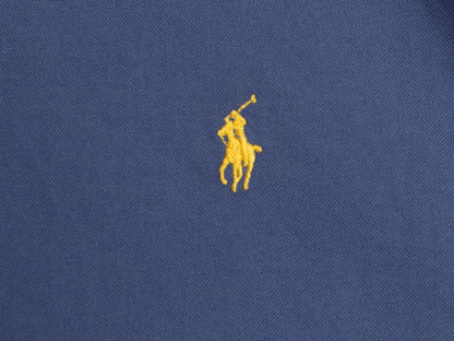 ラルフローレン 長袖 ボタンダウン シャツ メンズ L / ポロ オックスフォード 長袖シャツ コットン ワンポイント ワイシャツ カジュアル 青