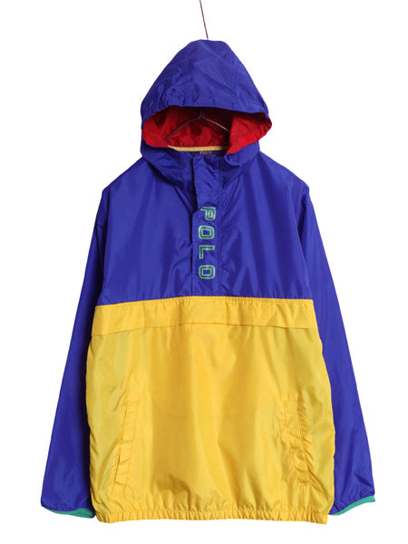 ポロ ラルフローレン セーリング アノラック パーカー ジャケット キッズ XL メンズ M 程/ ハーフジップ ブルゾン ジャンパー プルオーバー