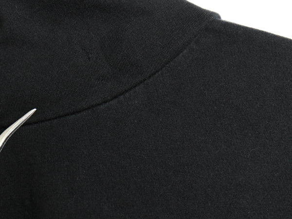 ポロ ラルフローレン フード付き 長袖 Tシャツ メンズ XL 古着 コットン ロンT フード パーカー プルオーバー カットソー 大きいサイズ 黒