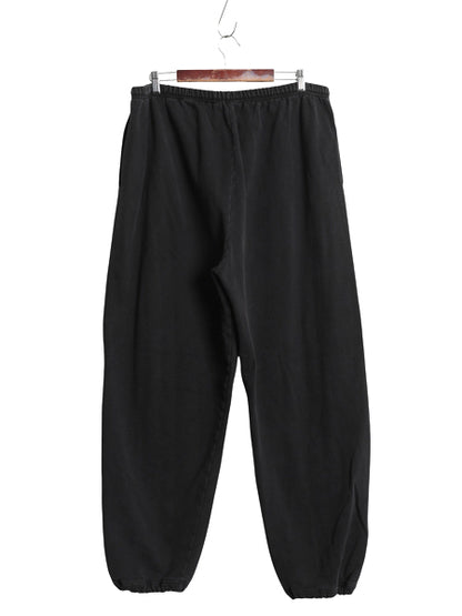 90s チャンピオン ポケット付き スウェット パンツ メンズ XXL / オールド 裏起毛 スクリプト ロゴ 目付き ヘビーウェイト 大きいサイズ 黒