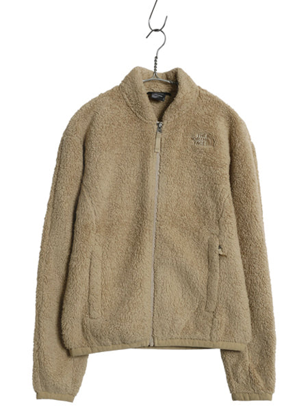 US企画 ノースフェイス フルジップ パイル フリース ジャケット レディース S アウトドア ブルゾン ジャンパー ボア ハイネック フルジップ
