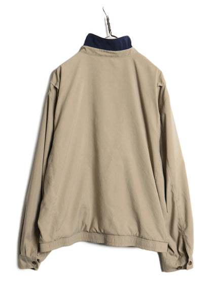 90s ポロ ラルフローレン スイングトップ ジャケット メンズ XL / オールド スムース 素材 ブルゾン フルジップ ジャンパー 大きいサイズ