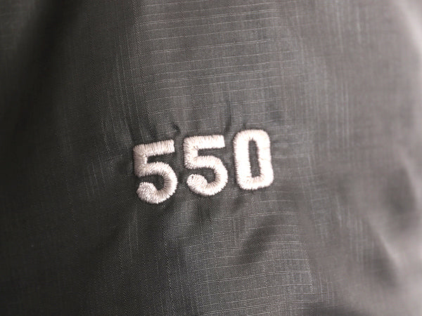 ノースフェイス ナイロン ダウン パーカー ジャケット ガールズ XL レディース M フルジップ 550フィル ブルゾン ジャンパー ハーフ コート