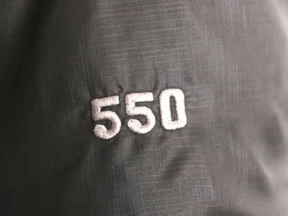 ノースフェイス ナイロン ダウン パーカー ジャケット ガールズ XL レディース M フルジップ 550フィル ブルゾン ジャンパー ハーフ コート