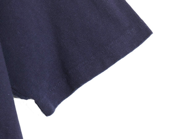 70s USA製 チャンピオン 2段 フロッキー プリント 半袖 Tシャツ メンズ XL 小さめ L ヴィンテージ バータグ シングルステッチ グラフィック