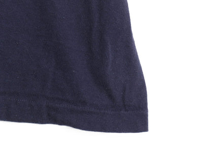 70s USA製 チャンピオン 2段 フロッキー プリント 半袖 Tシャツ メンズ XL 小さめ L ヴィンテージ バータグ シングルステッチ グラフィック