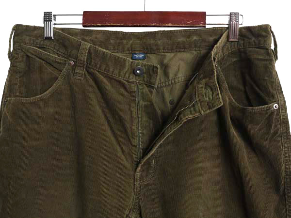 00s ポロ ラルフローレン 細畝 コーデュロイ フレア パンツ メンズ 36 30 / オールド ブーツカット ベルボトム コットン ノータック コーズ