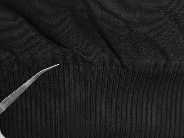 US企画 カーハート アクティブ ジャケット メンズ L / ワーク ダック パーカー 中綿 キルティング ライナー フルジップ ブルゾン ブラック