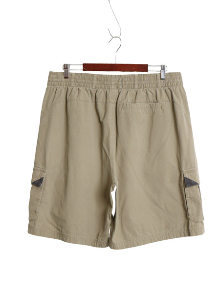 ☆ アディダス コットン カーゴ ショーツ メンズ 2XL 古着 ショートパンツ イージーパンツ アウトドア バギー パフォーマンス 大きいサイズ