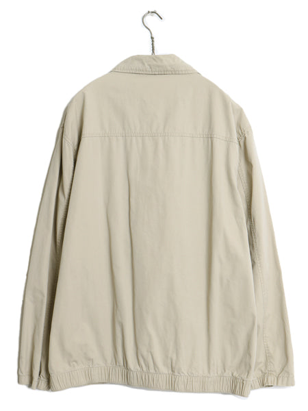 00s チャップス ラルフローレン コットン スイングトップ ジャケット メンズ L オールド ポロ ブルゾン フルジップ ワンポイント シンプル