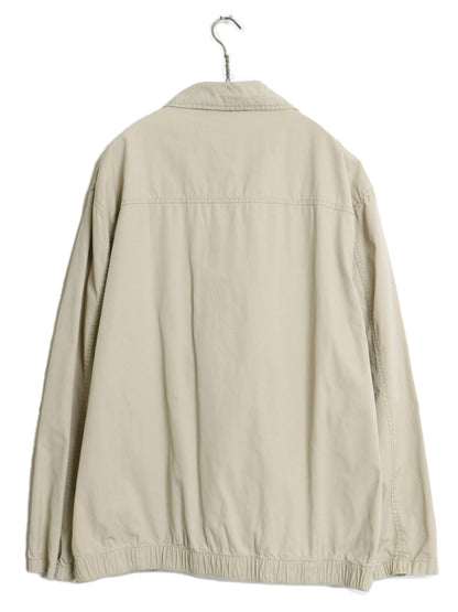 00s チャップス ラルフローレン コットン スイングトップ ジャケット メンズ L オールド ポロ ブルゾン フルジップ ワンポイント シンプル