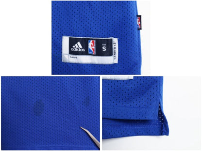 セブンティ シクサーズ メッシュ タンクトップ メンズ S 古着 NBA オフィシャル アディダス アイバーソン ユニフォーム バスケ ジャージ 星