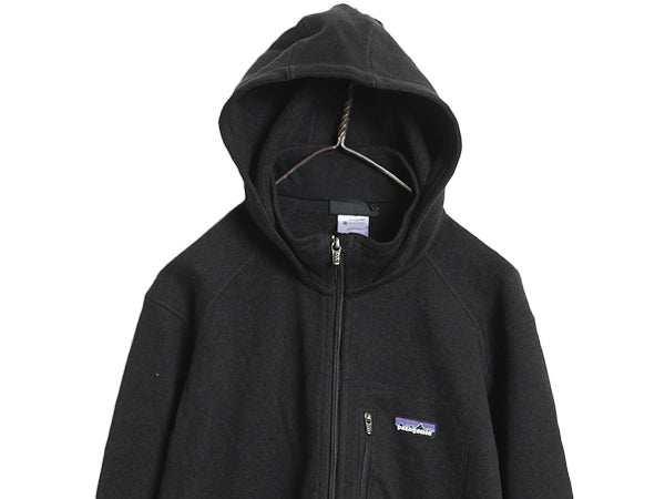 パタゴニア ベターセーター フーディ メンズ XL 10年製 フリース セーター フルジップ パーカー ブルゾン ハイネック 大きいサイズ 廃盤 黒