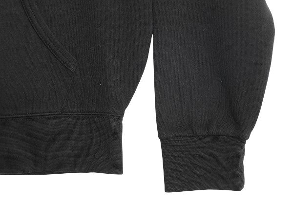 ポロ ラルフローレン スウェット フード パーカー メンズ M / トレーナー プルオーバー ストレッチ スムース ジャージ 素材 ブラック 薄手