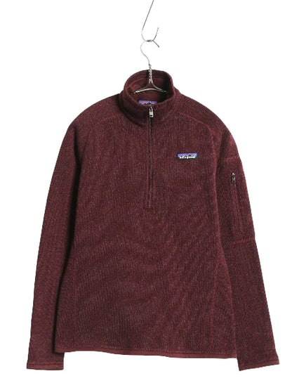 パタゴニア ベターセーター ハーフジップ レディース S / 17年製 アウトドア 裏起毛 セーター フリース プルオーバー ジャケット ブルゾン