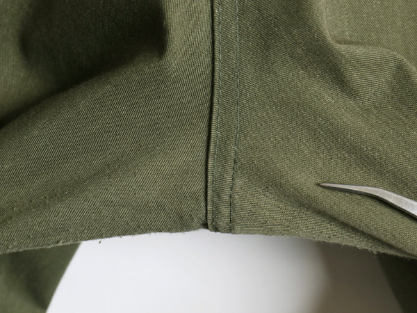 70s US ARMY 米軍実物 ベイカー パンツ 36 33 / ヴィンテージ 78年製 ミリタリー ファティーグ トラウザー ストレート OG-507 軍物 カーキ