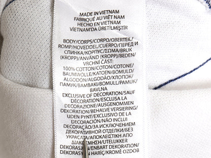 ビッグポニー ポロ ラルフローレン 鹿の子 半袖 ポロシャツ キッズ XL メンズ M 程 半袖シャツ ナンバリング コットン カットソー ホワイト
