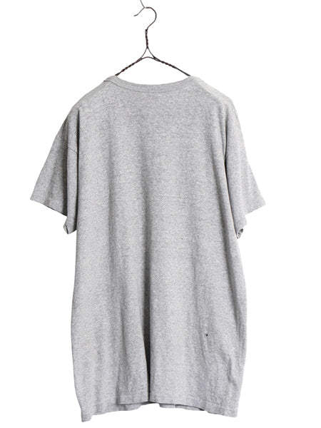 80s USA製 ★ エルエルビーン チャンピオン 別注 ロゴ プリント Tシャツ メンズ L / 古着 ヴィンテージ 88 12 ダブルネーム 霜降り グレー
