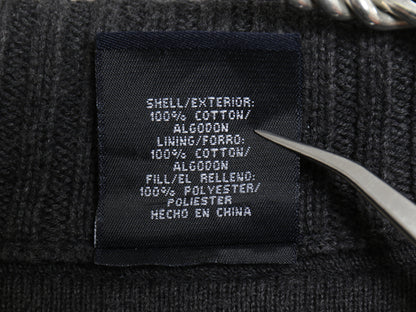ポロジーンズ ラルフローレン 中綿 キルティング ベスト メンズ XXL フルジップ ハイネック コットン ストレッチ 無地 重ね着 大きいサイズ