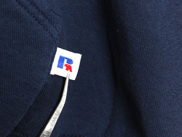 90s USA製 ラッセル 無地 スウェット フード パーカー メンズ レディース XXL / オールド プルオーバー トレーナー ブランク 大きいサイズ