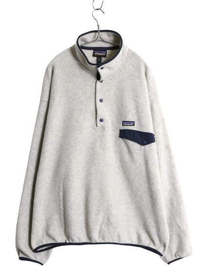 パタゴニア ライトウェイト シンチラ スナップT メンズ XL / 19年製 フリース プルオーバー ジャケット ブルゾン ハイネック 大きいサイズ