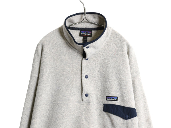 パタゴニア ライトウェイト シンチラ スナップT メンズ XL / 19年製 フリース プルオーバー ジャケット ブルゾン ハイネック 大きいサイズ