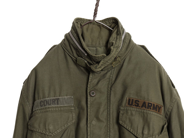60s 米軍実物 US ARMY M-65 フィールド ジャケット MEDIUM SHORT / ヴィンテージ 68年製 ミリタリー 2nd アルミ 軍物 ジャンパー ブルゾン