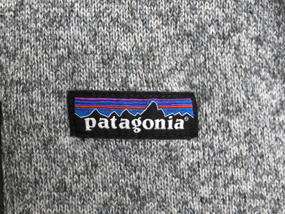 パタゴニア ベターセーター ジャケット メンズ L 古着 19年製 フリース セーター フルジップ ブルゾン ハイネック アウトドア ワンポイント