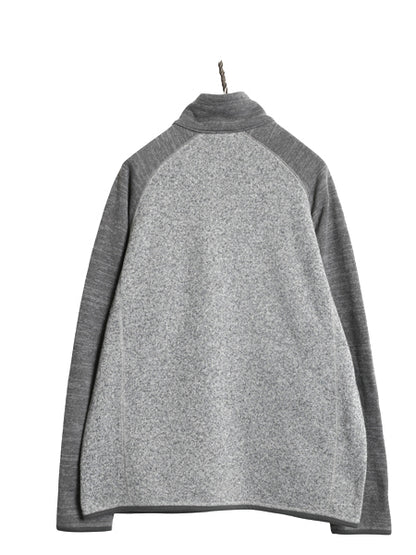 パタゴニア ベターセーター ジャケット メンズ L 古着 19年製 フリース セーター フルジップ ブルゾン ハイネック アウトドア ワンポイント