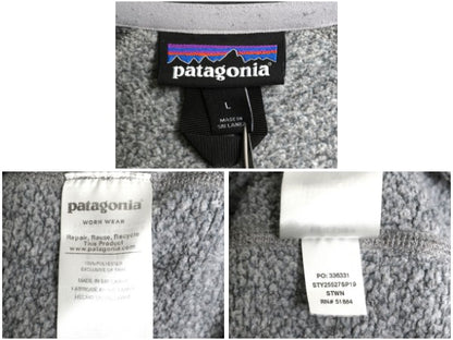 パタゴニア ベターセーター ジャケット メンズ L 古着 19年製 フリース セーター フルジップ ブルゾン ハイネック アウトドア ワンポイント