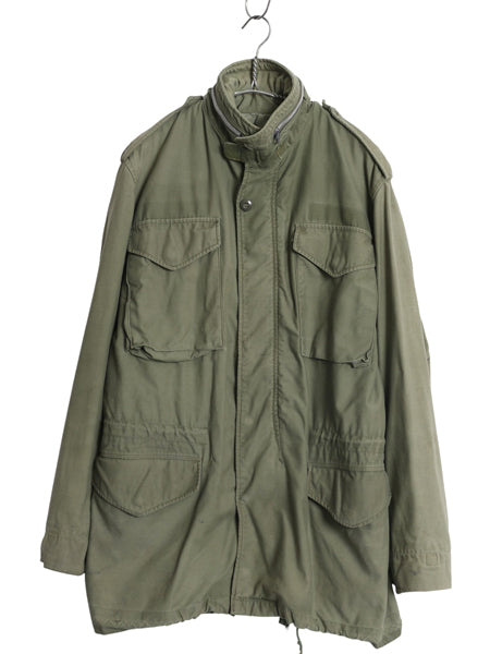 60s 米軍実物 US ARMY M-65 フィールド ジャケット MEDIUM REGULAR 程 ヴィンテージ ミリタリー 2nd アルミ 軍物 M65 ジャンパー ブルゾン 