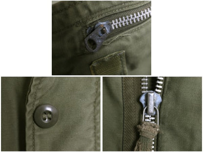 60s 米軍実物 US ARMY M-65 フィールド ジャケット MEDIUM REGULAR 程 ヴィンテージ ミリタリー 2nd アルミ 軍物 M65 ジャンパー ブルゾン 