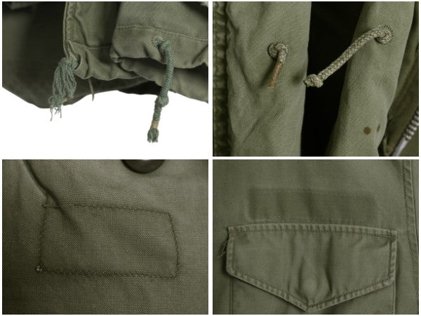 60s 米軍実物 US ARMY M-65 フィールド ジャケット MEDIUM REGULAR 程 ヴィンテージ ミリタリー 2nd アルミ 軍物 M65 ジャンパー ブルゾン 