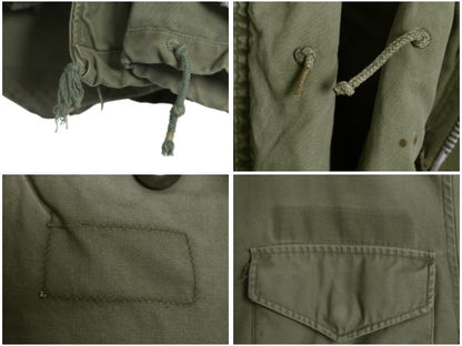 60s 米軍実物 US ARMY M-65 フィールド ジャケット MEDIUM REGULAR 程 ヴィンテージ ミリタリー 2nd アルミ 軍物 M65 ジャンパー ブルゾン 