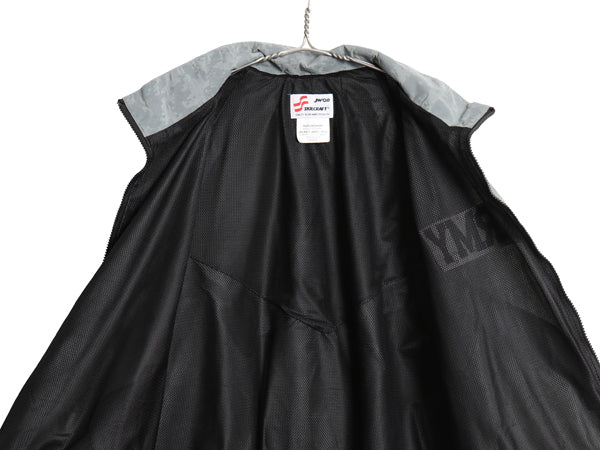 米軍実物 US ARMY ACU 迷彩 リフレクター ナイロン トレーニング ジャケット MEDIUM SHORT / 11年製 ミリタリー IPFU 軍物 ツートン グレー