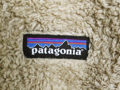 パタゴニア ロスガトス フリース ベスト レディース М / 古着 ハイ パイル ボア 重ね着 フルジップ アウトドア ハイネック ワンポイント