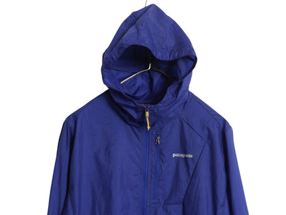 パタゴニア フーディニ ジャケット レディース XL 16年製 フルジップ ナイロン パーカー ジャンパー ブルゾン パッカブル 大きいサイズ 青