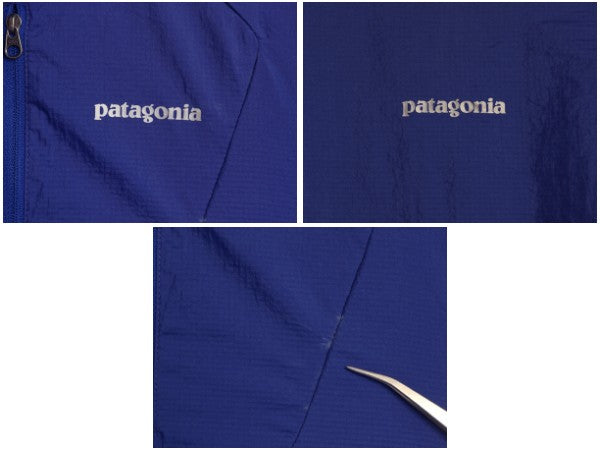 パタゴニア フーディニ ジャケット レディース XL 16年製 フルジップ ナイロン パーカー ジャンパー ブルゾン パッカブル 大きいサイズ 青