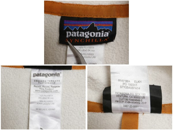 パタゴニア ライトウェイト シンチラ スナップT レディース L / 14年製 フリース プルオーバー ジャケット ブルゾン アウトドア ジャンパー
