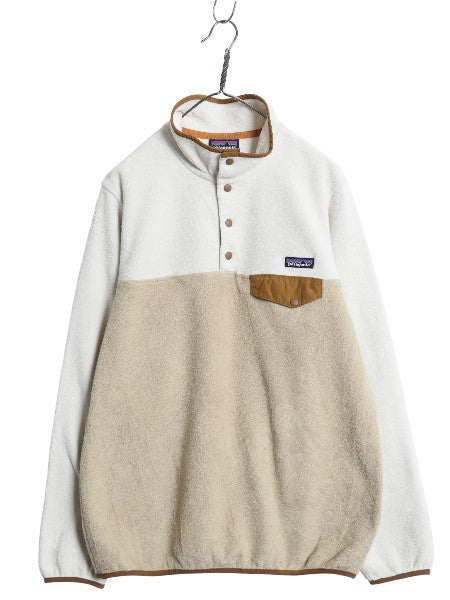 パタゴニア ライトウェイト シンチラ スナップT レディース L / 14年製 フリース プルオーバー ジャケット ブルゾン アウトドア ジャンパー