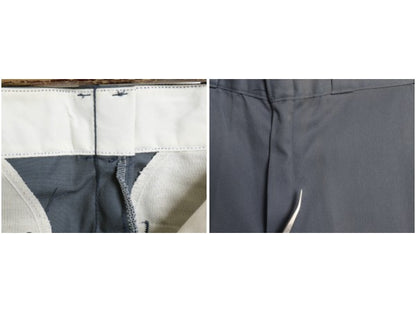 デッドストック 90s USA製 ディッキーズ 874 チノ ワーク パンツ メンズ 31 32 新品 未使用 オールド スラックス チノパン ストレート 青灰