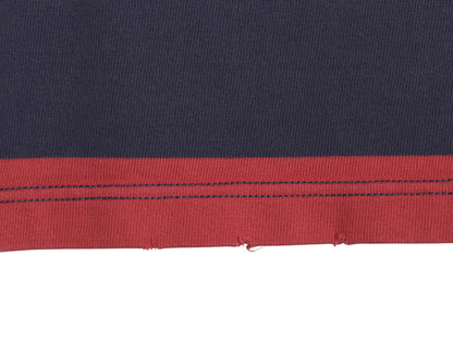 ラグビー ラルフローレン ボーダー 長袖 ラガーシャツ メンズ S ポロ ヴィンテージ 加工 ラグビー 長袖シャツ ポロシャツ カットソー 赤 紺