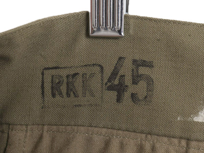 デッドストック 50s ★ フランス軍 実物 M-47 フィールド パンツ 実寸 36 33 程 ユーロ ヴィンテージ 前期型 コットン キャンバス フレンチ